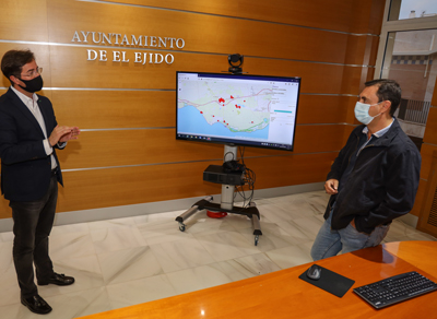 El Ayuntamiento desarrolla una aplicacin Web de geolocalizacin de positivos de Covid-19 