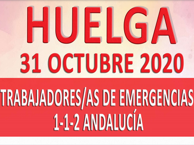 Noticia de Almera 24h: CCOO convoca huelga el sbado 31 de octubre en el servicio de emergencias 1-1-2 