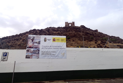 Noticia de Almería 24h: Comienzan las obras para la recuperación del Castillo de Tabernas con una inversión superior a los 331 mil euros 