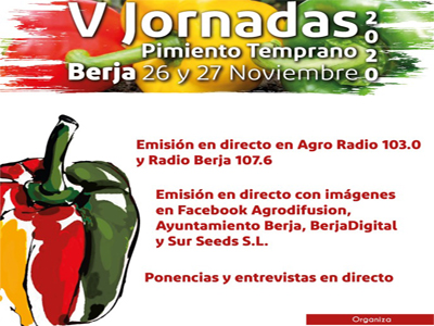 Noticia de Almería 24h: Berja organiza las Jornadas del Pimiento Temprano en formato digital