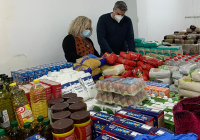 El Ayuntamiento de Viator reparte más de 5.000 kilos de alimentos de primera necesidad entre las familias más necesitadas