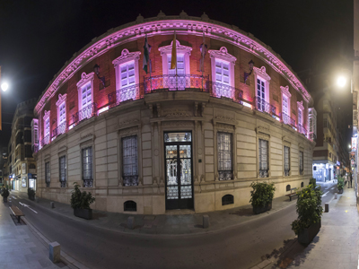 Noticia de Almera 24h: El Palacio Provincial se viste de naranja para conmemorar el Da Mundial del Sndrome de Asperger