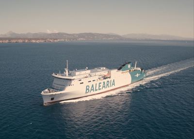 Baleria conectar Almera y Motril con Melilla con un buque de ltima generacin y ms sostenible