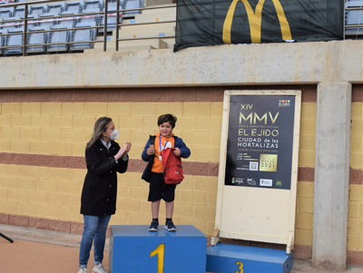 Arrancan las carreras escolares de la XIV edicin de la Media Maratn Ciudad de las Hortalizas El Ejido 2021