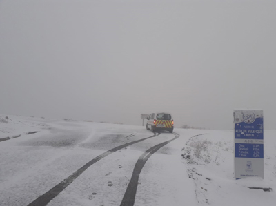Diputacin reactiva el Plan de Vialidad Invernal para retirar la nieve en las carreteras de montaa 