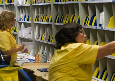 Correos asegura en un comunicado que a pesar del descenso postal provocado por la pandemia no ve a realizar ningn proceso de despidos