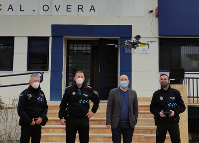 La Polica Local de Hurcal-Overa incorpora un dron a sus medios para la seguridad ciudadana
