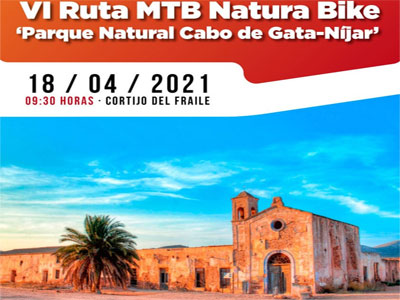 Noticia de Almera 24h: El Parque Natural Cabo de Gata-Njar acoger el domingo 18 de abril la VI Ruta MTB Natura Bike