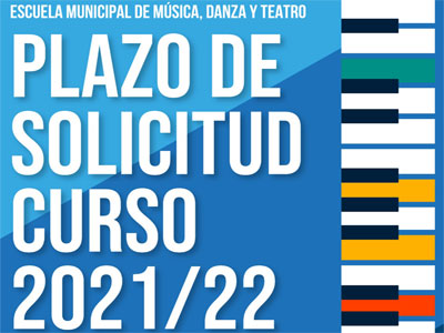 Noticia de Almera 24h: La Escuela de Msica, Danza y Teatro abre el prximo lunes el plazo de solicitud online para el curso 2021/22 