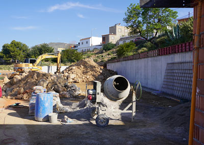 Avanzan en Berja las obras de la Piscina Municipal de Los Cerrillos