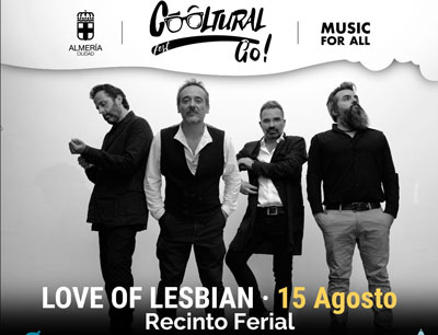 Love of Lesbian se suma al ciclo de Cooltural Go! y actuará en Almería el próximo 15 de agosto