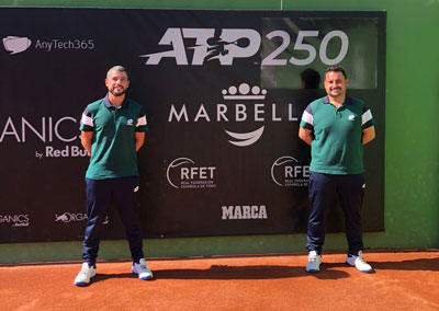 Tenis. Dos rbitros almerienses en el ATP AnyTech 365 Andaluca Open disputado en Marbella 