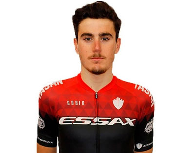 El ciclista ejidense Raul Craviotto participa en la Vuelta Ciclista al Guadalentín con su nuevo equipo Essax