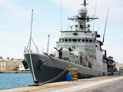 El patrullero ‘Infanta Cristina’ de la Armada estar en el Puerto de Almera hasta maana