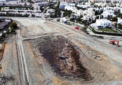 Noticia de Almería 24h: VÍDEO. Veraplayazul denuncia el destrozo de un espacio de alto valor medioambiental