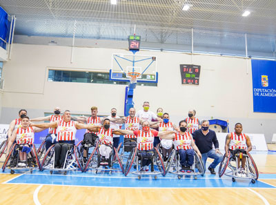 Noticia de Almería 24h: El Pabellón Moisés Ruiz acoge la fase de ascenso de Cludemi Fundación UDA de baloncesto en silla de ruedas 