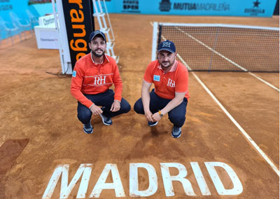 Noticia de Almera 24h: Antonio Vargas y Jos Miguel Alfonso actan como jueces en la final del Mutua Madrid Open