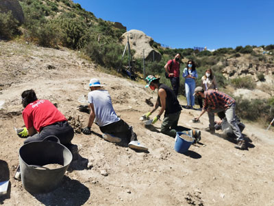 Comienzan las excavaciones arqueolgicas en el Cerro del Espritu Santo de Vera