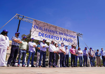 Noticia de Almería 24h: Diputación se suma al ‘Agro’ almeriense y exige mantener los caudales del Trasvase Tajo-Segura 