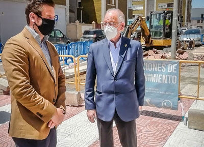 Noticia de Almería 24h: El Ayuntamiento acomete actuaciones de pacificación del tráfico y accesibilidad en Avenida Reino de España