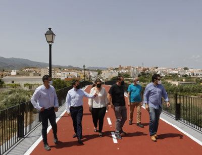 Noticia de Almería 24h: Diputación recupera el ‘Puente Viejo’ de Turre con una ruta peatonal y un nuevo acceso a las instalaciones deportivas 