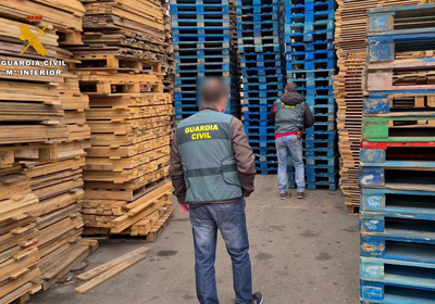 Trabajadores de una empresa roban 30.000 palets en menos de cuatro aos