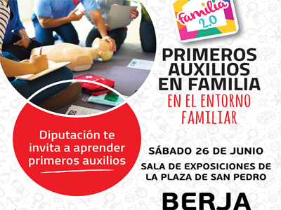 Noticia de Almería 24h: Diputación y Ayuntamiento de Berja organizan un taller de primeros auxilios en familia