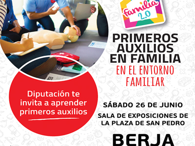 Diputacin y Ayuntamiento de Berja organizan un taller de primeros auxilios en familia