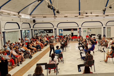 Noticia de Almera 24h: Mojcar celebra el Da Europeo de la Msica con un concierto breve pero intenso