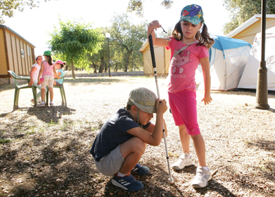 Noticia de Almera 24h: 50 chavales con y sin discapacidad, participan en el campamento inclusivo de la ONCE en Los Escullos