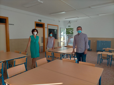 Purchena iniciará el curso escolar post pandemia con un CEIP San Ginés totalmente remodelado 
