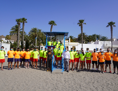 Noticia de Almería 24h: Carboneras cuenta con 37 efectivos de socorrismo en sus playas hasta el 15 de septiembre