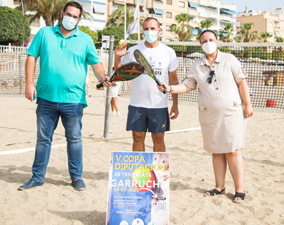 Garrucha y San Juan de los Terreros se convierten en sede de la ‘V Copa Diputacin de Tenis Playa’