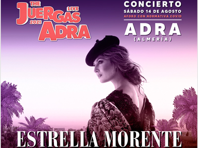 Estrella Morente pondr el broche final al festival The Juergas Live Adra 2021