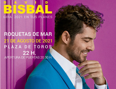 Noticia de Almera 24h: David Bisbal llega a la Plaza de Toros de Roquetas de Mar con gran expectacin y las entradas agotadas