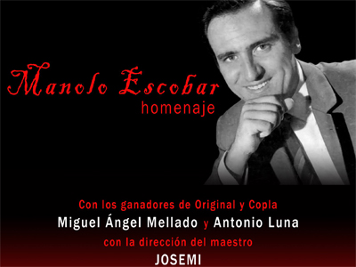 Noticia de Almera 24h: El programa ‘Original y Copla’ recordar a Manolo Escobar con un concierto especial en la Plaza Vieja este viernes