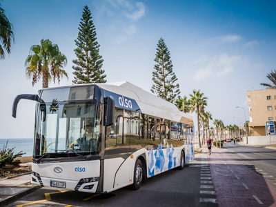 Noticia de Almería 24h: Alsa realizará en Roquetas de Mar una prueba piloto con un autobús eléctrico en una línea urbana