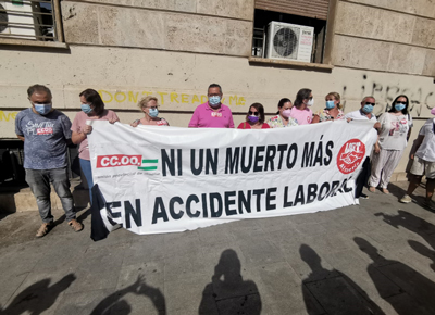Noticia de Almería 24h: UGT Y CCOO exigen medidas urgentes para acabar con la siniestralidad laboral