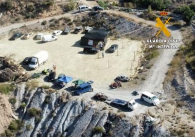 Noticia de Almería 24h: La Guardia Civil evita la celebración de una carrera de prototipos a motor en zona de influencia forestal