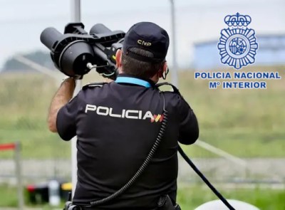 La Policía Nacional en Almería cuenta con agentes especializados en Seguridad y Protección Aérea
