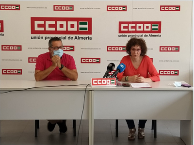 Noticia de Almera 24h: CCOO: “el Gobierno andaluz tiene que asegurar que los fondos europeos sirvan para mejorar sectores estratgicos como el campo”