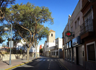 Podemos pide una solución para los problemas de aparcamiento en el centro de Huércal de Almería