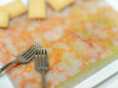 El Ayuntamiento destaca el xito en el Saln Gourmets del carpaccio de gamba roja de Carboneras de Aqu Santoa 