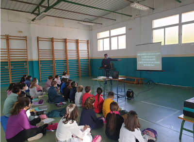 Escolares del Bajo Andarax reciben charlas para prevenir la violencia de género en las aulas  