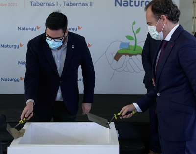 Inician la construcción de las dos primeras plantas fotovoltaicas Tabernas I y Tabernas II que supondrán una inversión de más de 52 millones de euros