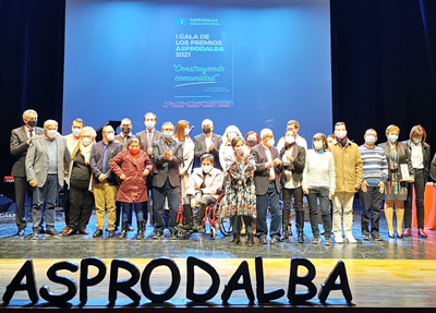 Noticia de Almería 24h: ASPRODALBA celebra en Vera la Primera Gala de los Premios “Construyendo Comunidad” 