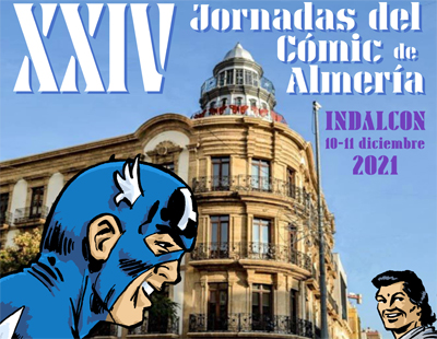 Las XXIV Jornadas del Cómic de Almería, Indalcon, se celebran los días 10 y 11 de diciembre en la Biblioteca Central