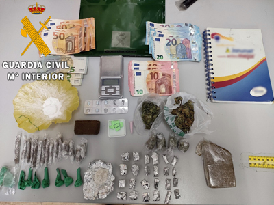 Noticia de Almería 24h: La Guardia Civil desmantela un activo punto de venta de drogas en Tabernas