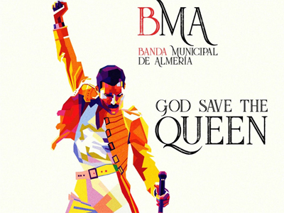Noticia de Almería 24h: Ultimas entradas disponibles para ver el concierto ‘God Save The Queen’ de la Banda Municipal, el jueves en el Auditorio