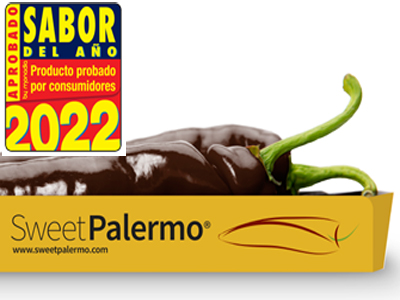 Por tercer año consecutivo, el pimiento Sweet Palermo®  obtiene la distinción Sabor del Año 2022